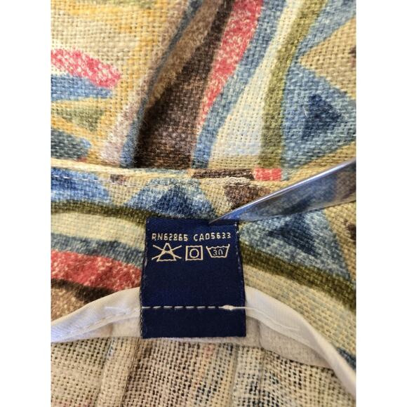 Ruff Hewn Vintage Button Loop Skirt Size 14 Made in USA Aztec Vintage EUC - Picture 10 of 11